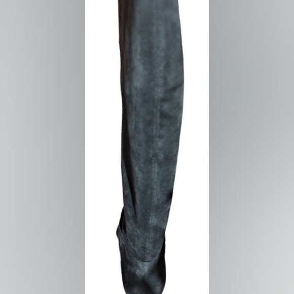 NIB BCBGENERATION black Marlo micro suede pointed toe pull on stilleto heel - Picture 5 of 11